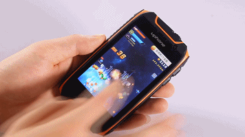 优豊(uphone) U5A 三防智能手机 联通3G三防手机 双卡双待 黄色