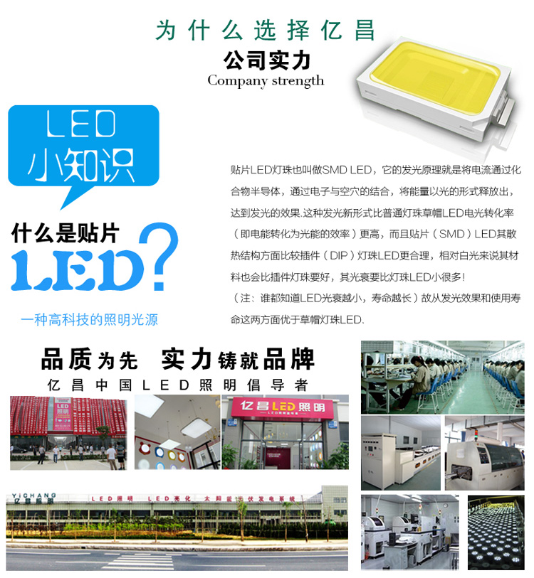 亿昌灯具现代简约彩色led圆形客厅吸顶灯阳台厨房灯18W 简约蓝色18W正白光