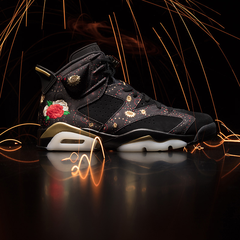 nike耐克新款男鞋airjordan6代aj6乔6乔正代限量运动休闲高帮篮球鞋aa