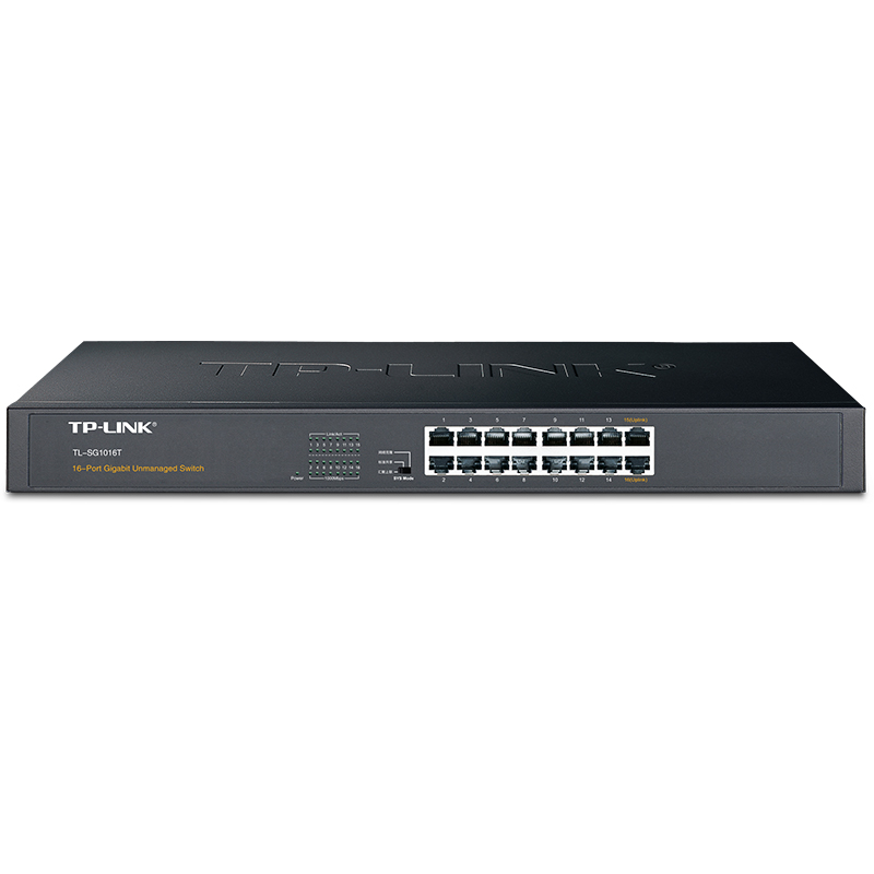 TP-LINK SG1016T 16口千兆交换机 非网...