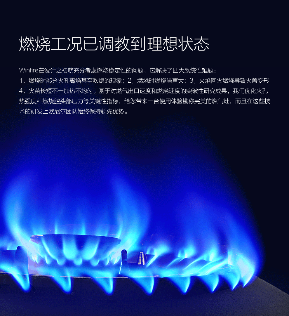 欧尼尔ounier b7 钢化玻璃燃气灶嵌入式煤气灶台嵌两用大火力双灶节能