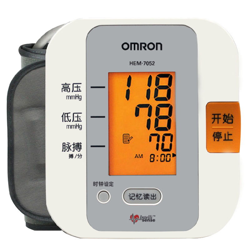 欧姆龙（Omron） 电子血压计 家用 臂式 HEM-...