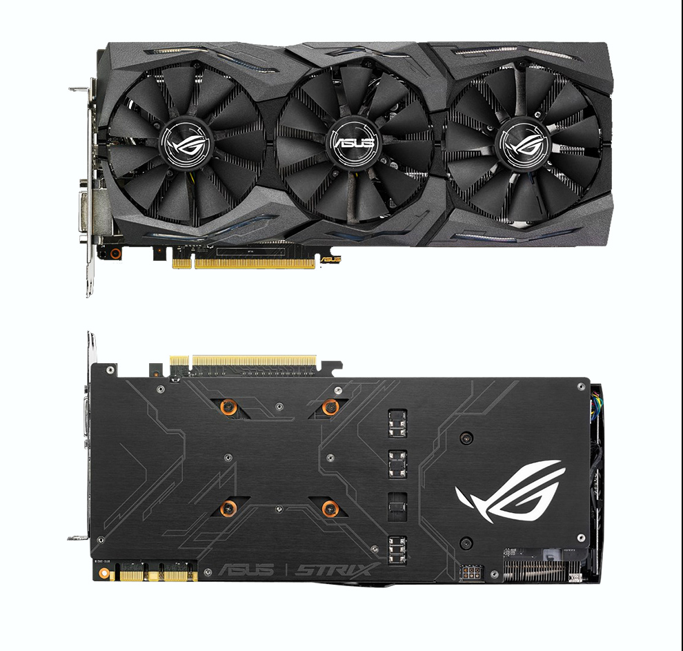 华硕(asus)rog strix-gtx1070-8g-gaming猛禽战骁版 游戏显卡