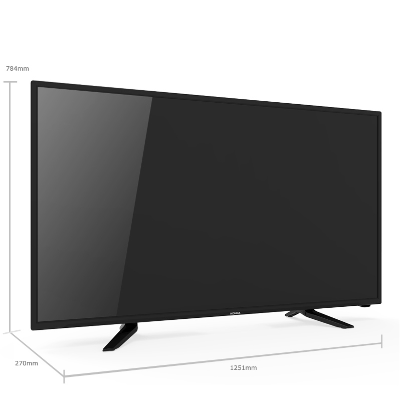 康佳（KONKA）LED55U60 55英寸 优酷电视梦想版8核优酷视频海量应用（黑色）