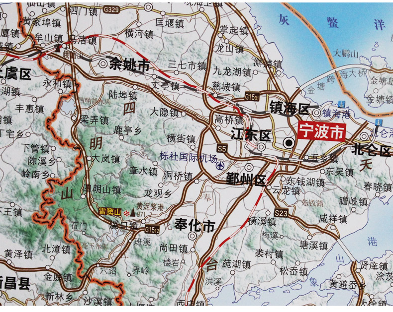 旅游/地图 分省/区域/城市地图 【江浙沪皖地图】2021长三角城市群