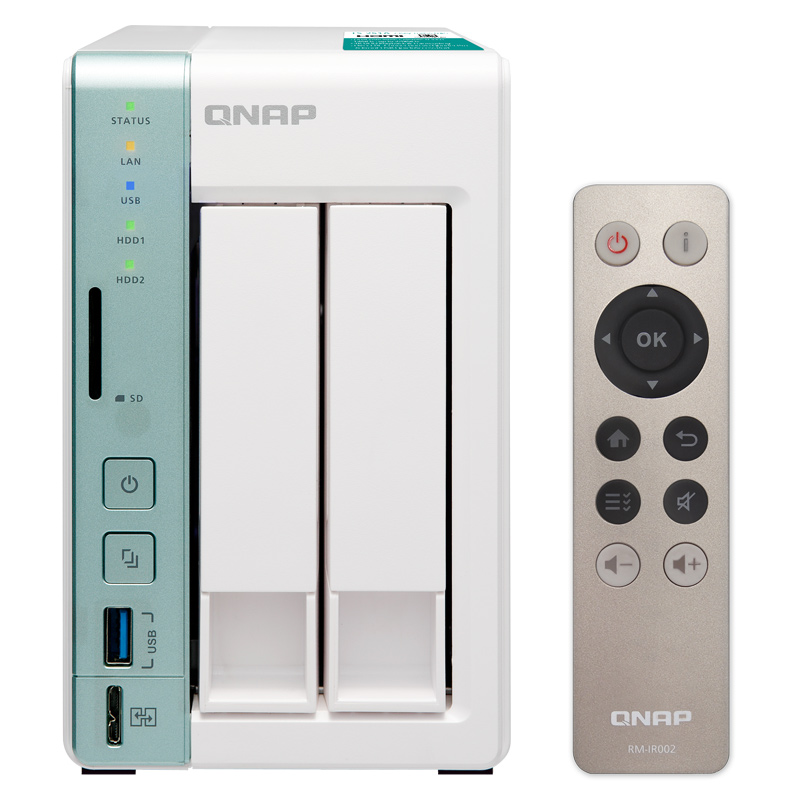 威联通（QNAP）TS-251A -2G内存 两盘位网...