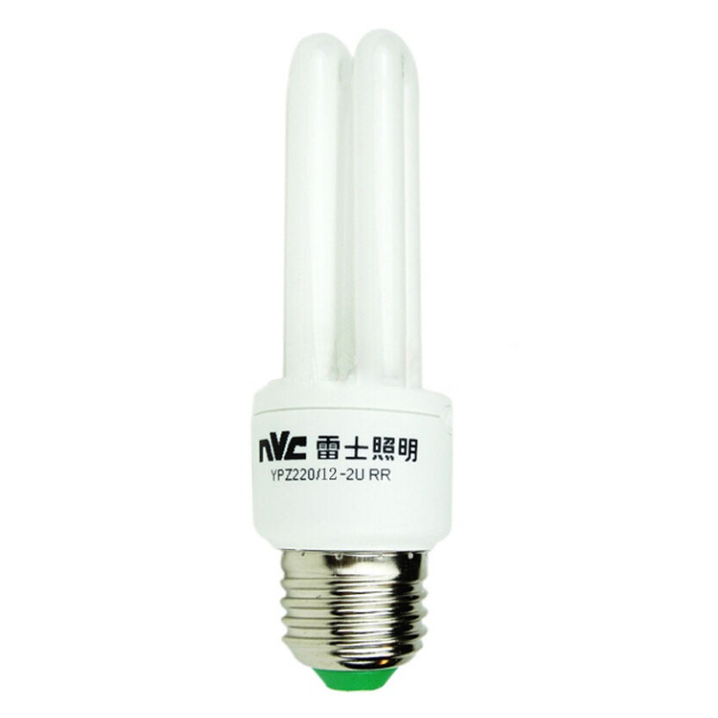 雷士照明（NVC）节能灯 E27大口2U 12W 65...