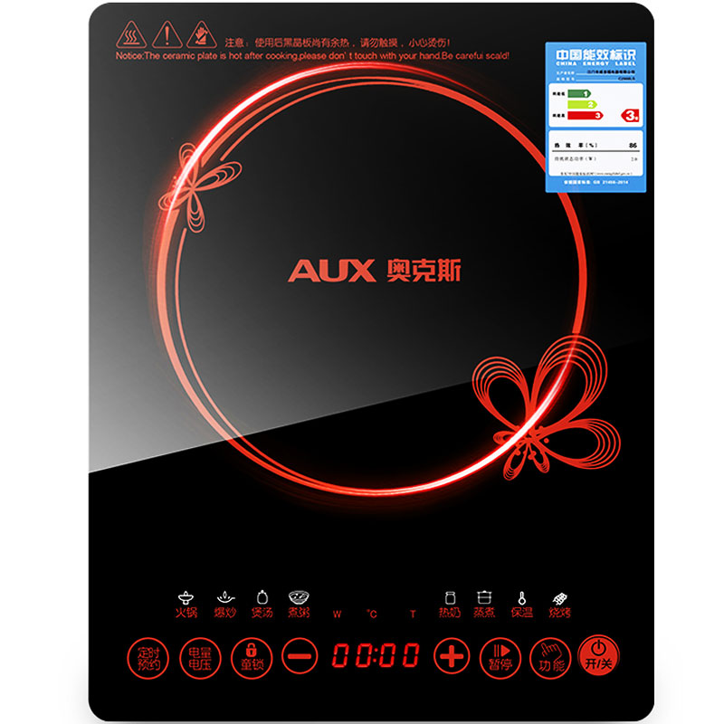 奥克斯（AUX）C2008A 整版触控超薄电磁炉