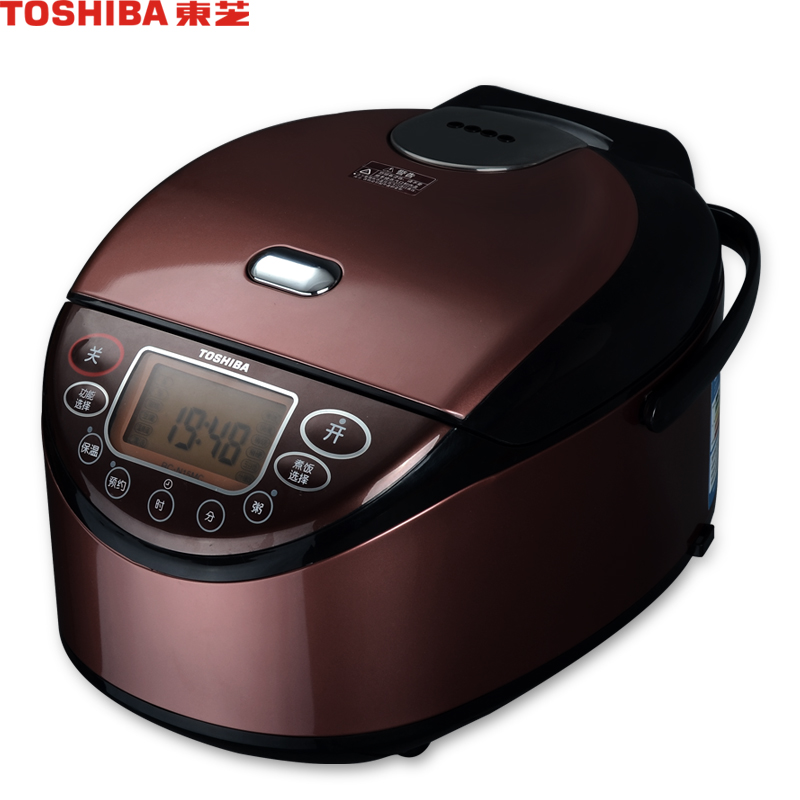 东芝（TOSHIBA)电饭煲 RC-N10MC 智能可...