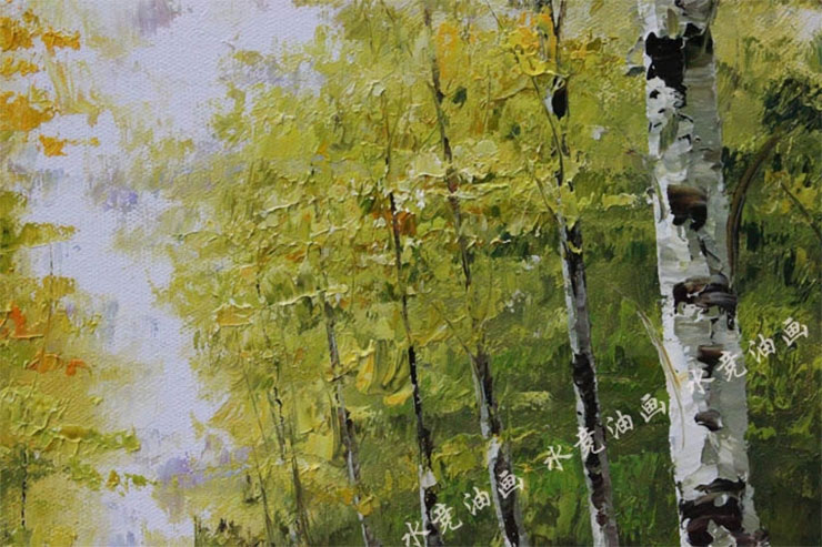 
                                        水竞 走廊挂画 欧式竖幅油画玄关装饰画 70*140cm                