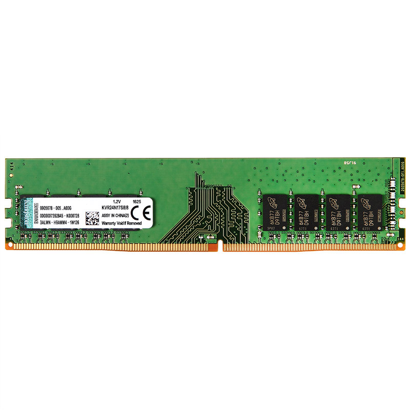 金士顿(Kingston)DDR4 2400 8G 台...