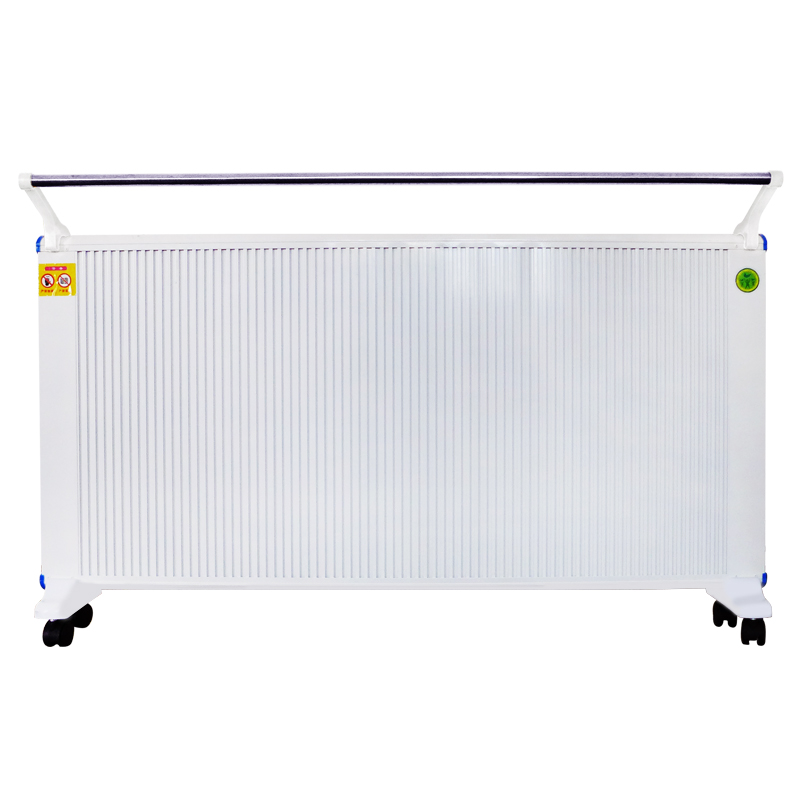 多朗 电暖器碳晶电热取暖器暖气片家用墙暖 白色1600W