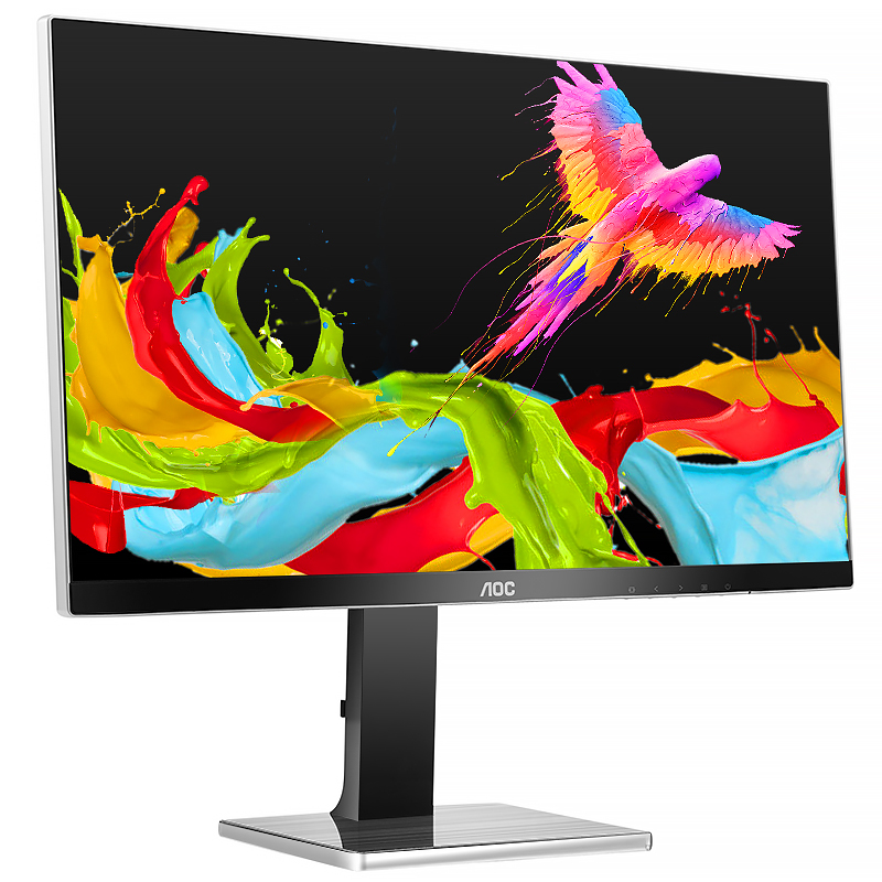 AOC 卢瓦尔系列 LV273HQPX  27英寸2K高分辨率IPS ΔE<3 100%sRGB色彩 升降旋转显示器