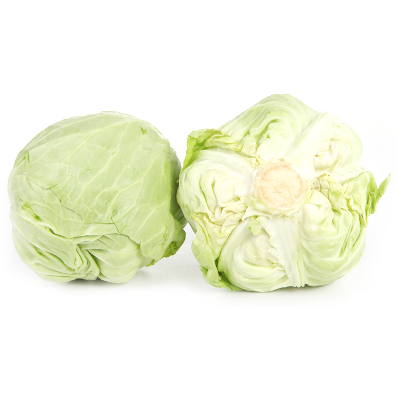 鲜农乐 农家圆白菜 3斤 卷心菜 包心菜 应季新鲜蔬菜