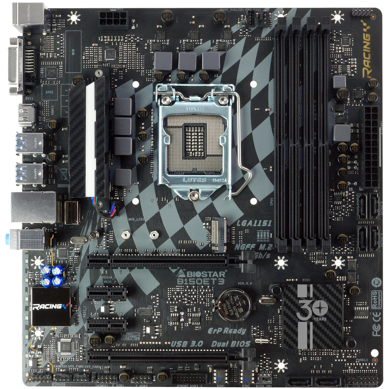 映泰（BIOSTAR）B150ET3 主板（Intel...