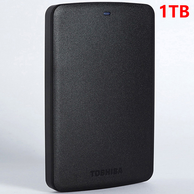 东芝（TOSHIBA）移动硬盘1t 高速USB3.0 2.5英寸 黑甲虫