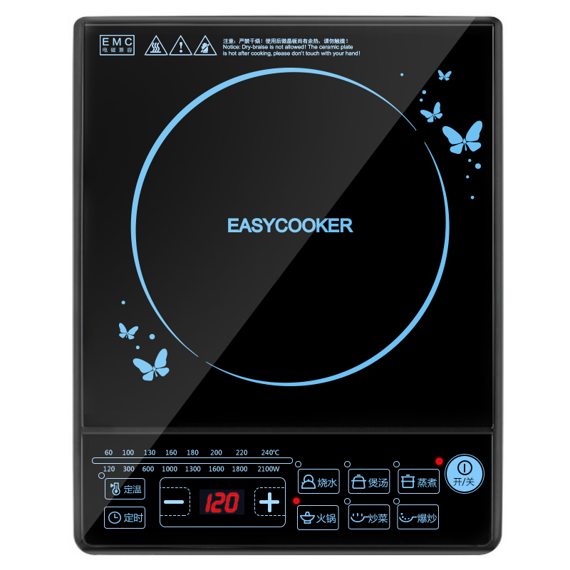 美的易酷客（EasyCooker）电磁炉按键式EC21...