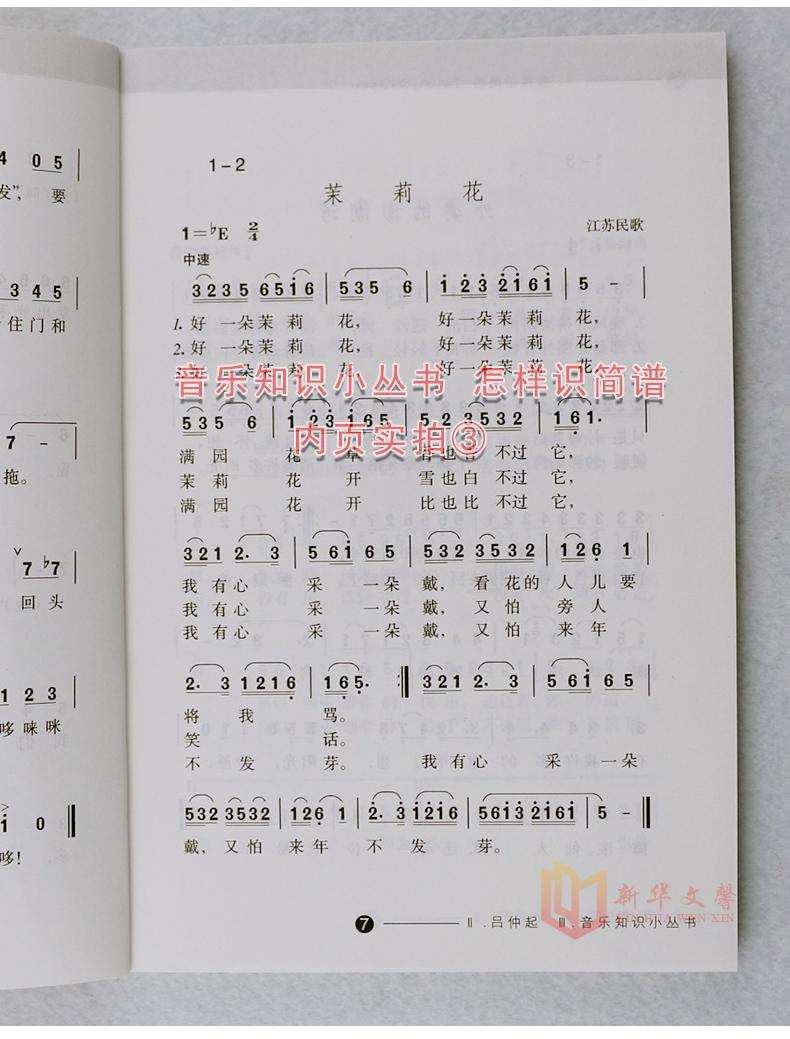 正版怎样识简谱 音乐知识小丛书 初学零基础简谱入门基础教程 快速