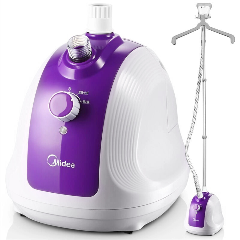 美的（Midea）1.5L 单杆 蒸汽挂烫机 家用手持/挂式电熨斗YGJ15B3(紫色)