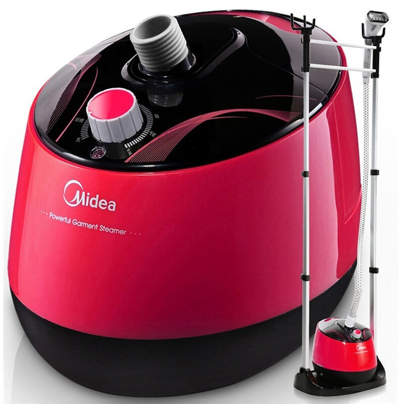 美的（Midea）3L 双杆 蒸汽挂烫机 家用手持/挂式电熨斗YGD30A3(桃红色)