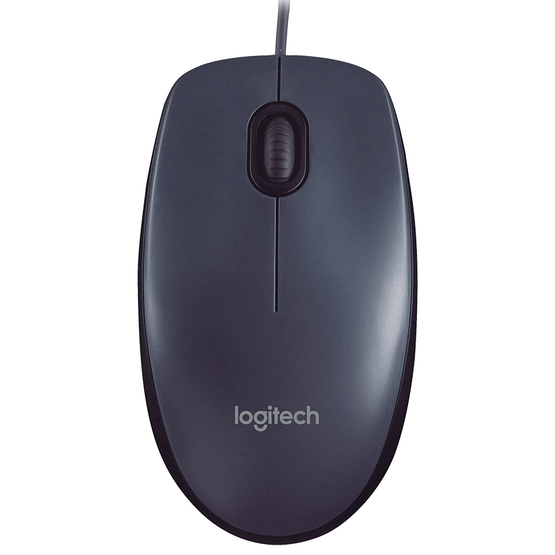 罗技（Logitech）M90 有线鼠标 黑色