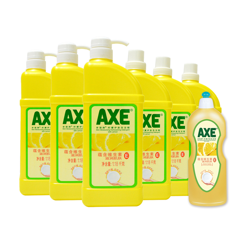 斧头牌（AXE）柠檬护肤洗洁精套装7...