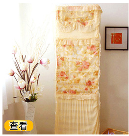 田园风光 布艺蕾丝挂机空调罩 雾里看花 1-1.5匹 86cm