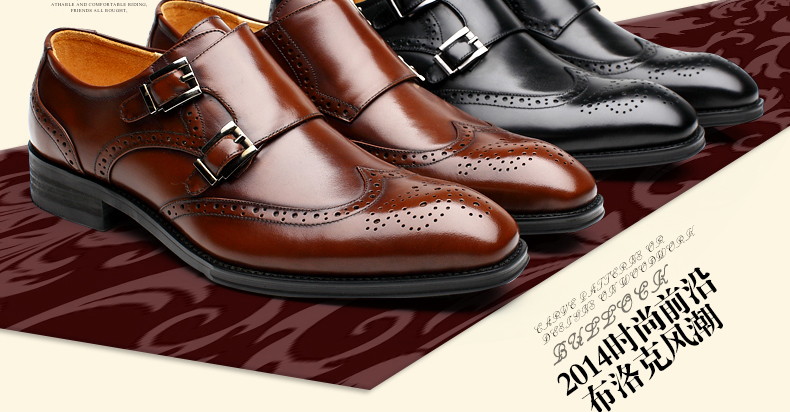 休闲皮鞋男尖头秋冬牌子好不好 哪款好评价