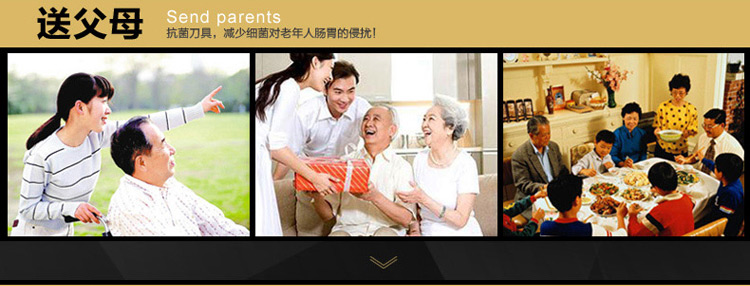 信柏 陶瓷刀具套装 7寸菜刀 6寸多功能水果刀 全功能三件套 礼盒装送刀架 绿色(刀架礼盒装)