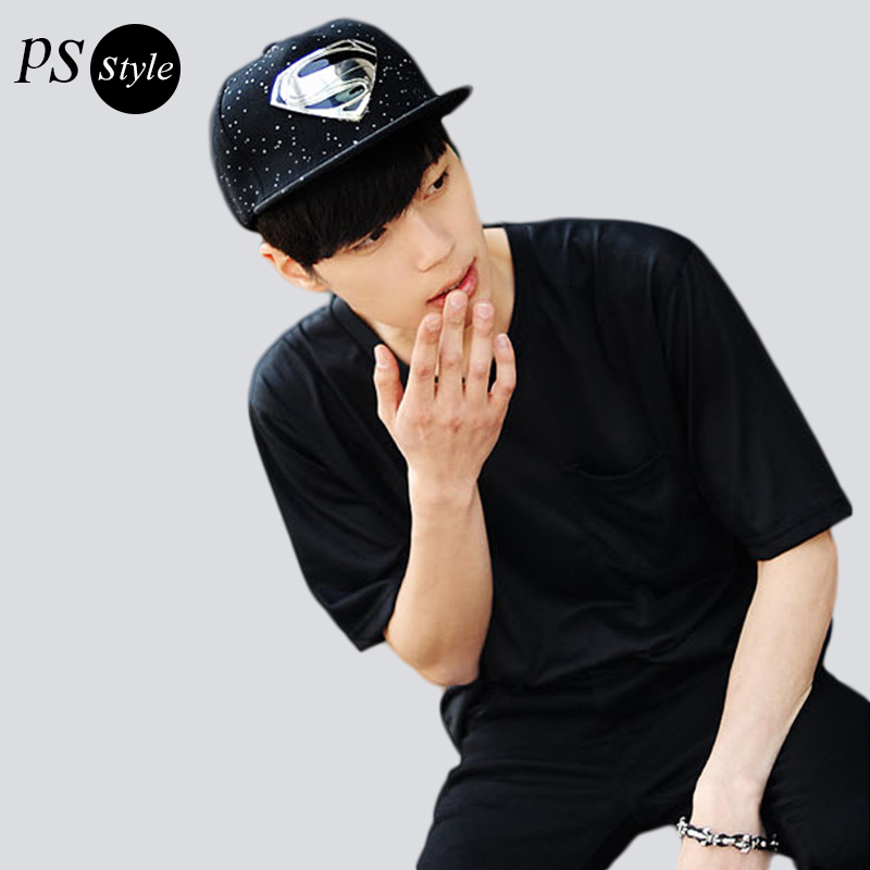 PSstyle  superman棒球帽女 韩版潮男女...