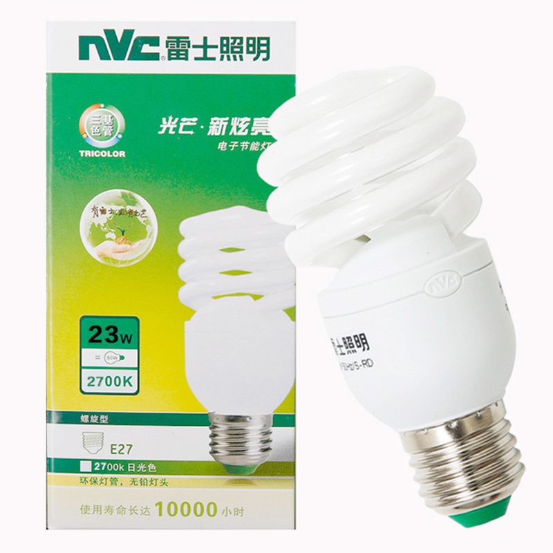 雷士照明（NVC）节能灯 E27大口螺旋 23W 27...