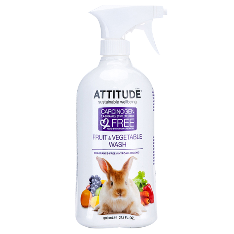 Attitude加拿大进口 天然果蔬清洁剂800ml