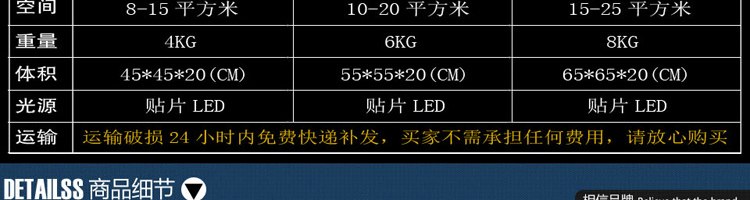 帝帛灯饰 简约LED铝材亚克力吸顶灯卧室灯过道灯具房间灯圆形灯 ZS8706黄光 600*600*110mm