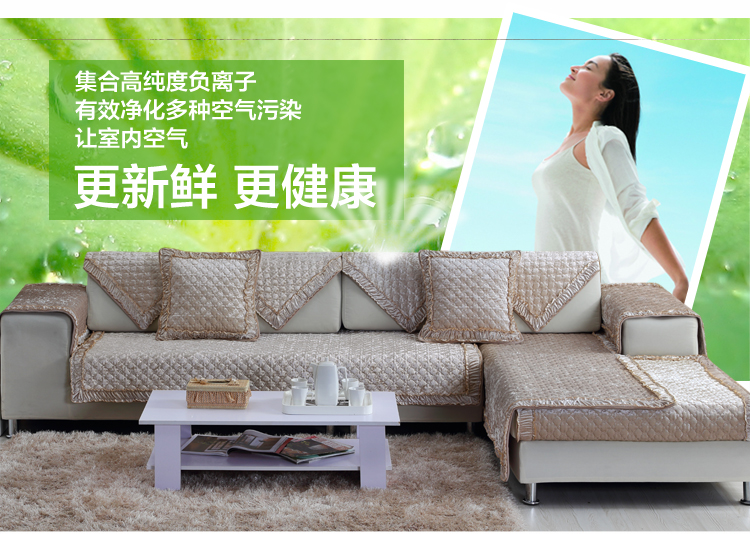 木子花开  沙发垫套装金丝绒四季通用欧式沙发垫子加厚沙发坐垫防滑布艺沙发套巾 支持定做 银灰色金丝绒 定做链接(12元0.1个平方)