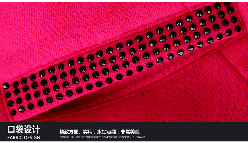 若印2015年秋冬新款大码女装时尚韩版三件套加绒加厚休闲运动卫衣套装女款 97橙色 XL