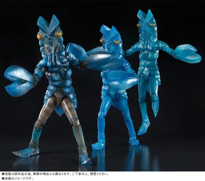 4月 预定 万代 bandai 魂限定 shf 巴尔坦星人 分身套装 _现价-1元