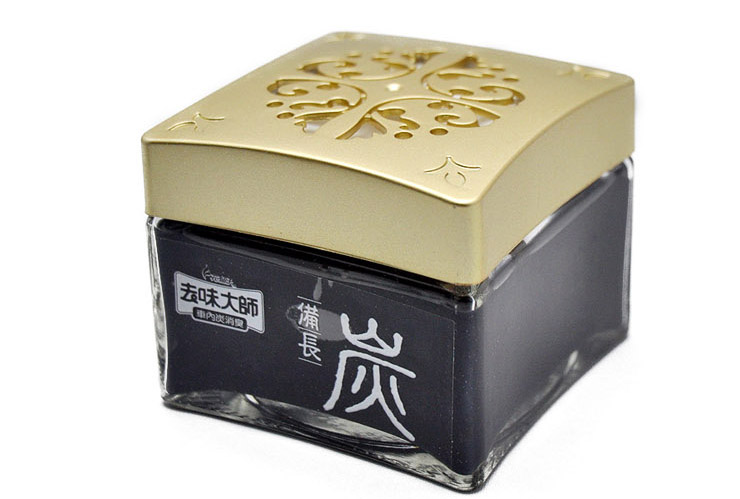 花仙子 去味大师备长碳(汽车专用)120g 车载炭去除异味消除烟臭净化空气备长炭空气清新剂