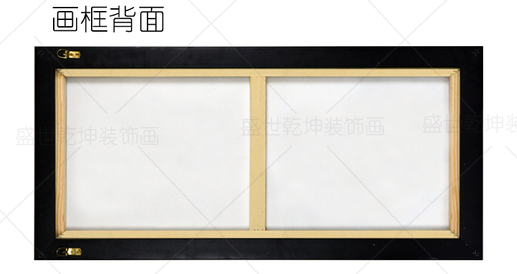 盛世乾坤装饰画现代简约客厅新中式书房玄关壁画无框有框画风景挂画吴冠中春柳 林中小屋装 A款-春柳 70*100