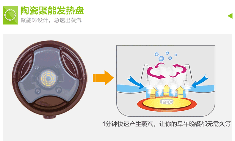 十度良品电热饭盒 SD-937 加热饭盒 不锈钢内胆 可定时电饭盒 多功能便携