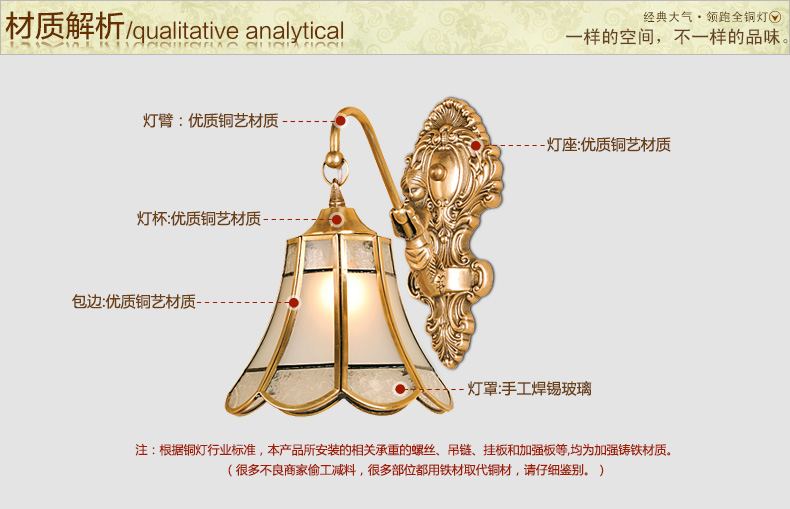 卡农灯饰全铜镜前灯简约现代欧式奢华卫生间浴室典雅仙女造型 单头壁灯
