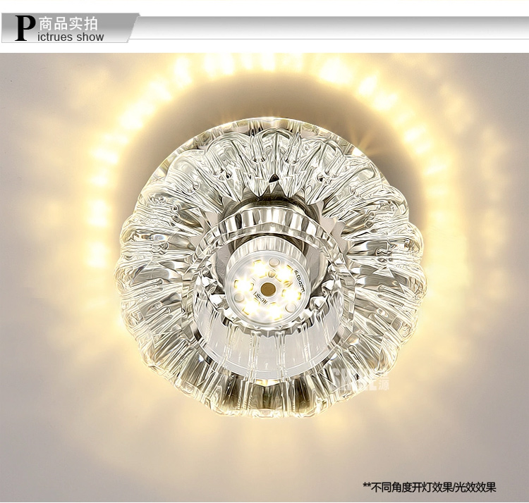 世源 LED筒灯射灯3W客厅背景墙天花灯 开孔6.0-9.0公分 CL9095 暖白光3W暗装