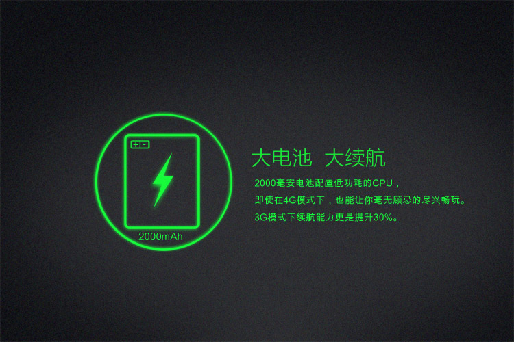 传奇(SAGA) A906 移动4G手机 双卡双待 橡胶黑
