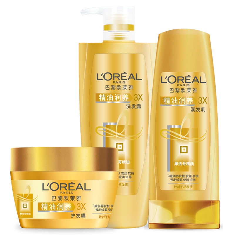 欧莱雅（LOREAL）精油润养超值洗...