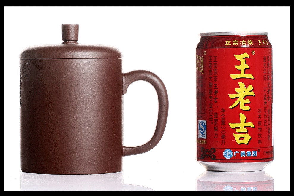 
                                        宜兴紫砂杯原矿紫泥全手工紫砂茶杯盖杯珍藏圆融杯                