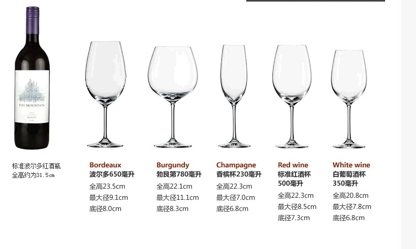 包邮德国进口肖特SCHOTT水晶波尔多红酒杯高脚杯套装送竖琴U型醒酒器礼品彩盒装斜口壶红酒 2个波尔多633ML送U型壶3件套
