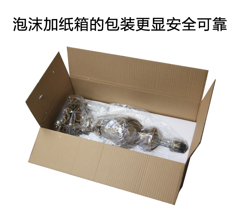 
                                                            屯奇居（TQJ）/欧式客厅卧室台灯电话机/床头装饰台灯/书房美式蕾丝装饰灯 棕色                