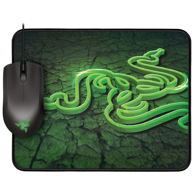 雷蛇(razer)地狱狂蛇1800与重装甲虫控制版 鼠垫套装