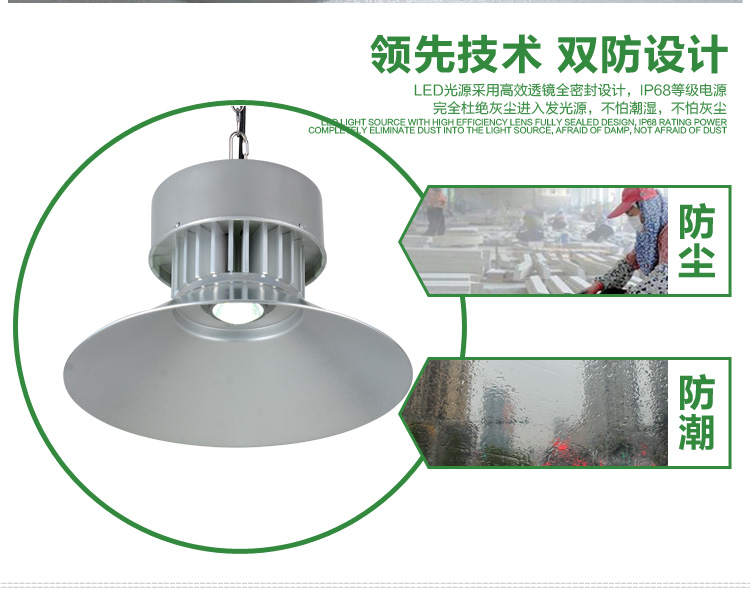 
                                        山沃照明led工矿灯100W大功率节能工矿灯工厂照明灯室内用灯 正白光                