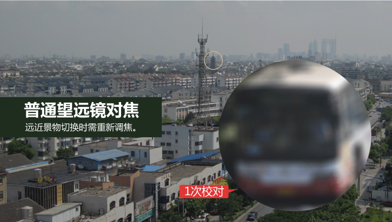 博冠bosma野狼双筒望远镜7x50高清高倍微光夜视非红外带风水罗盘测距