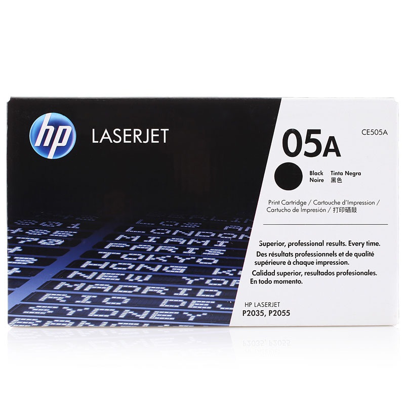 惠普（HP）CE505A 黑色硒鼓 05A（适用P20...